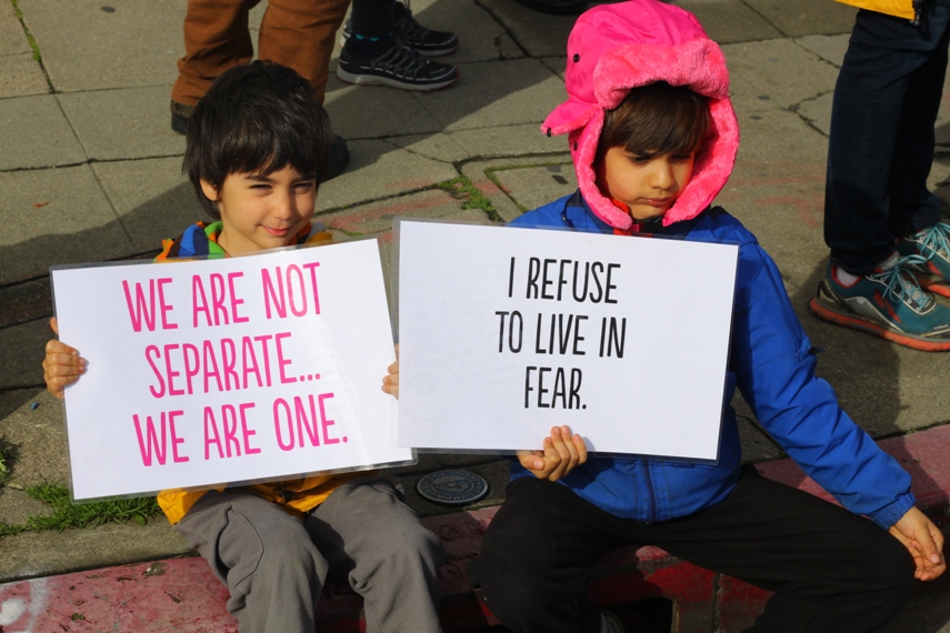 1.Oakland antiTrump Protest